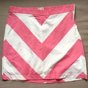 G.H. Bass & Co. Skirt- pink chevron